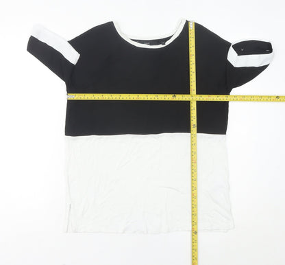 Womens UK Size 8 NEXT Multicoloured Basic T-Shirt