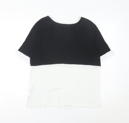 Womens UK Size 8 NEXT Multicoloured Basic T-Shirt