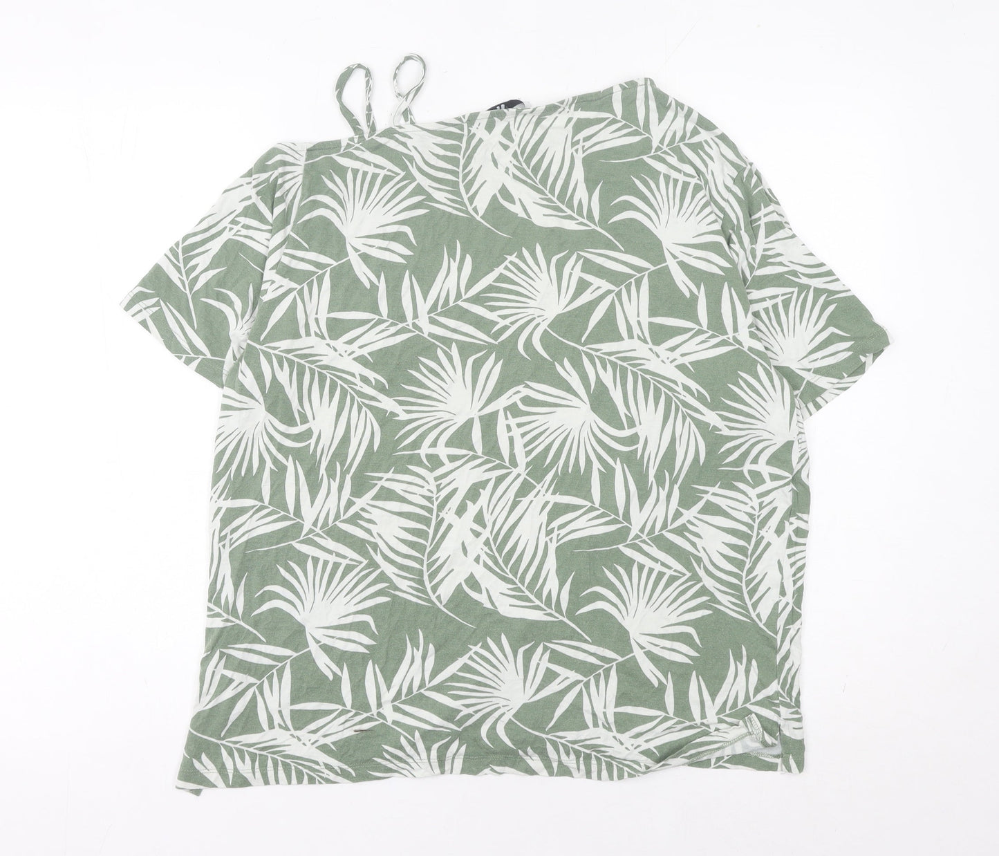 Womens UK Size 12 V by Very Green Basic T-Shirt