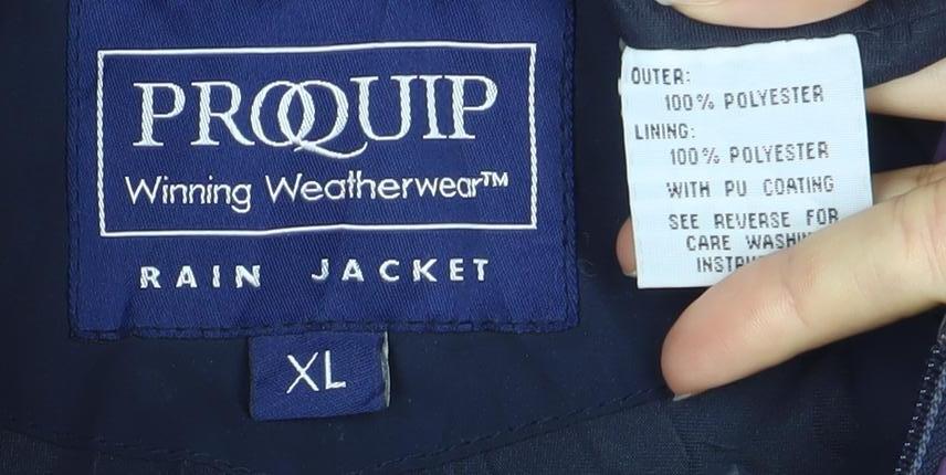 Womens UK Size XL Proquip Purple Rain Coat