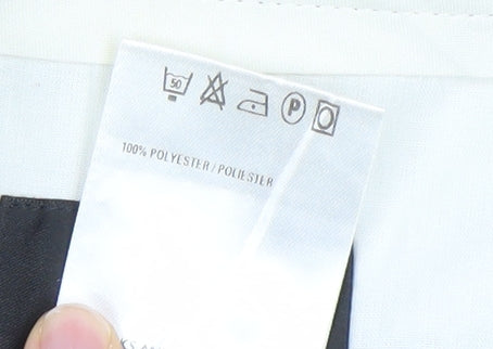 Marks and Spencer Men's Blue 36W 33L Regular Fit Dress Pants