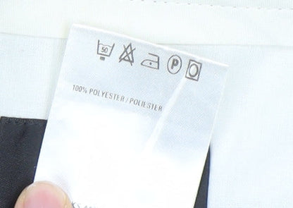 Marks and Spencer Men's Blue 36W 33L Regular Fit Dress Pants