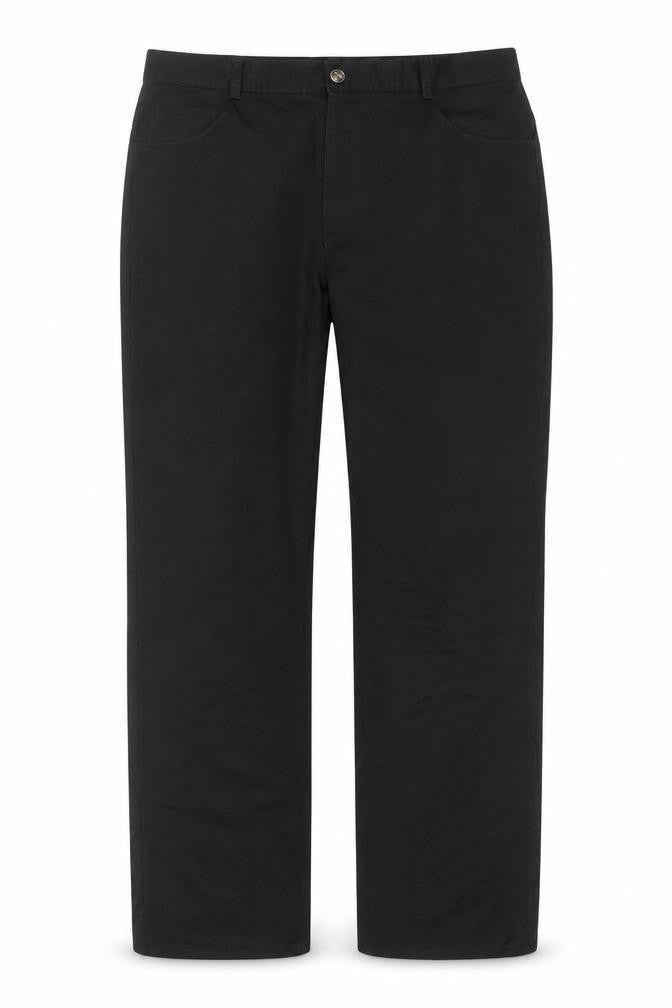 Mens UK Size 34 Tom Wolfe   Black Trousers