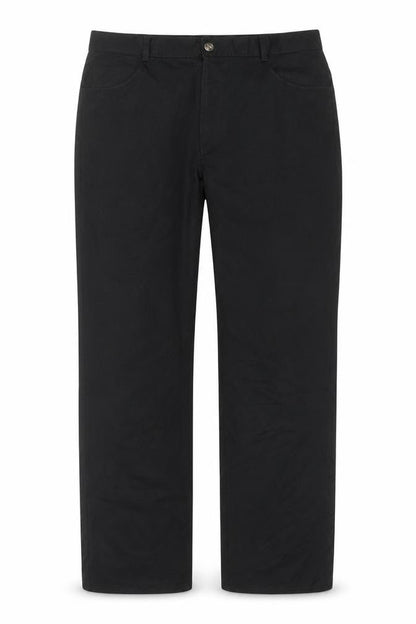Mens UK Size 34 Tom Wolfe   Black Trousers