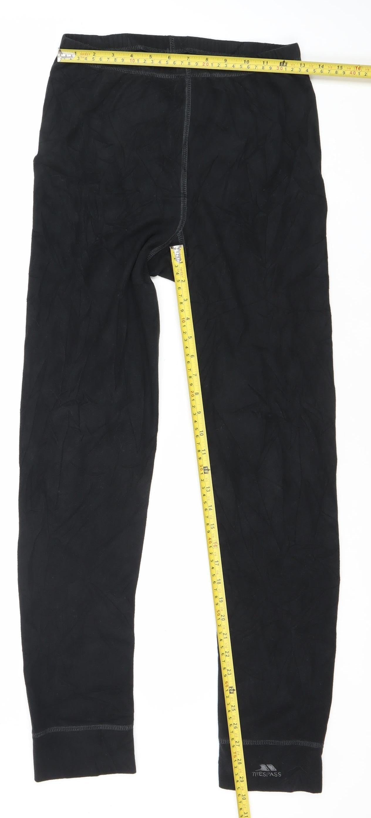 Trespass Women's Black XS Leggings Slim Fit Polyester Activewear