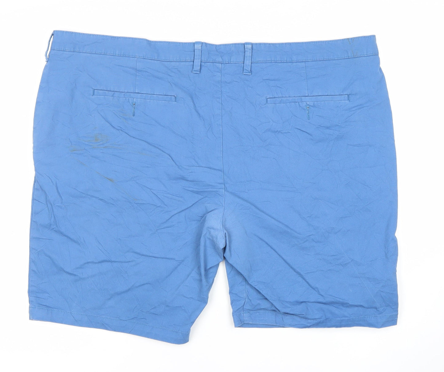 Marks and Spencer Men’s Blue Chino Shorts Size 44 Regular Fit