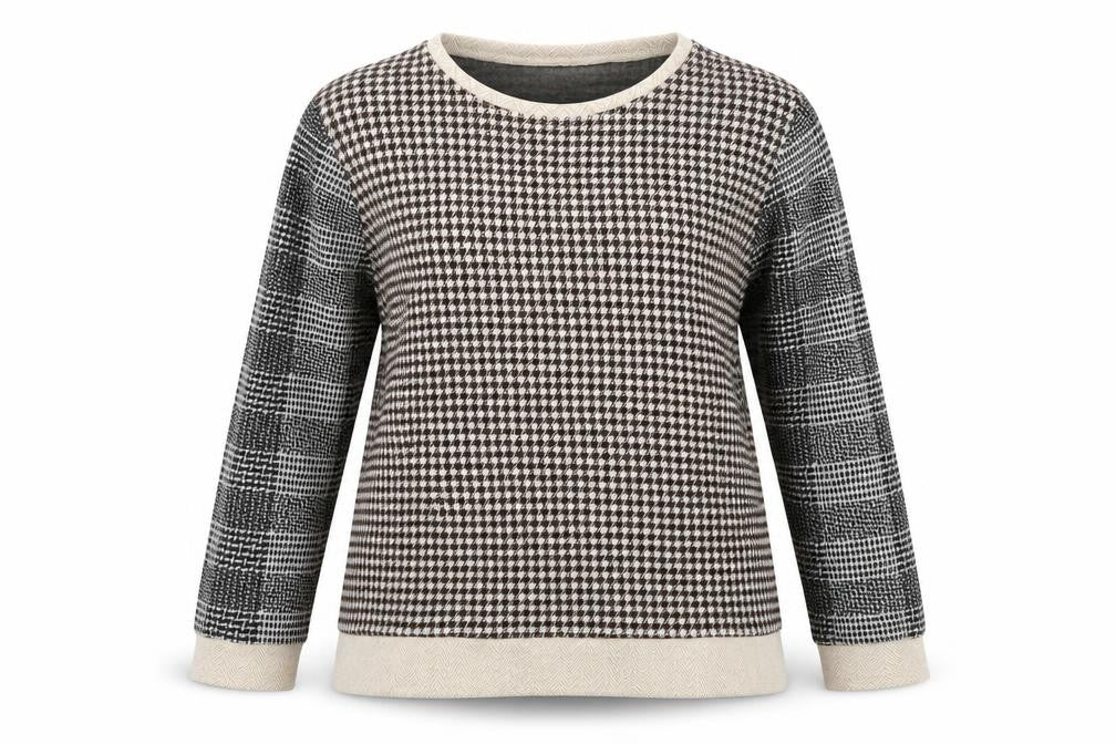 Womens UK Size XL Lands' End Brown Pullover Jumper