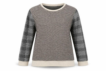 Womens UK Size XL Lands' End Brown Pullover Jumper