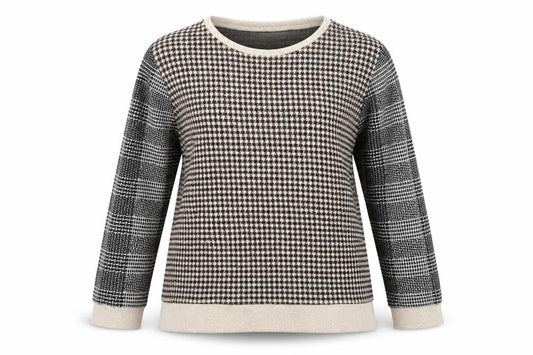 Womens UK Size XL Lands' End Brown Pullover Jumper