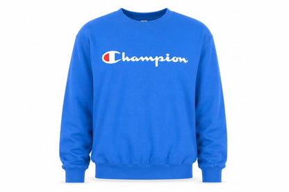Mens UK Size S Champion Blue Pullover Sweatshirt