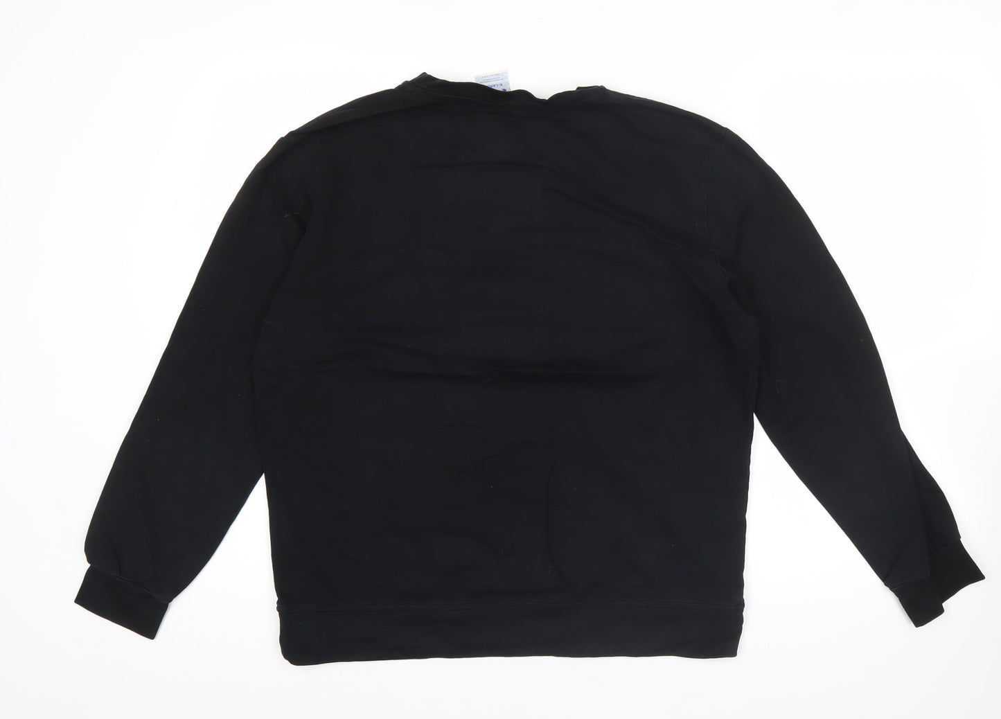 Mens UK Size XL Champion Black Pullover Sweatshirt