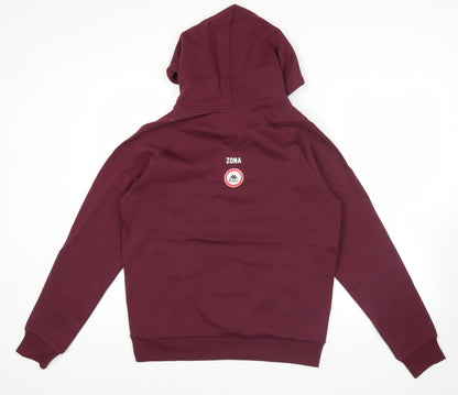 Mens UK Size M Kappa Red Pullover Hoodie