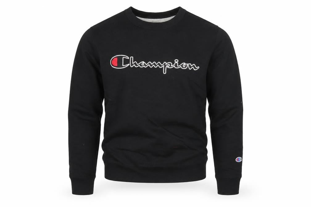 Mens UK Size S Champion Black Pullover Sweatshirt