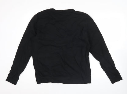 Mens UK Size L PUMA Black Pullover Sweatshirt