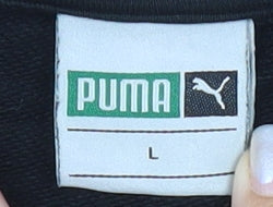 Mens UK Size L PUMA Black Pullover Sweatshirt