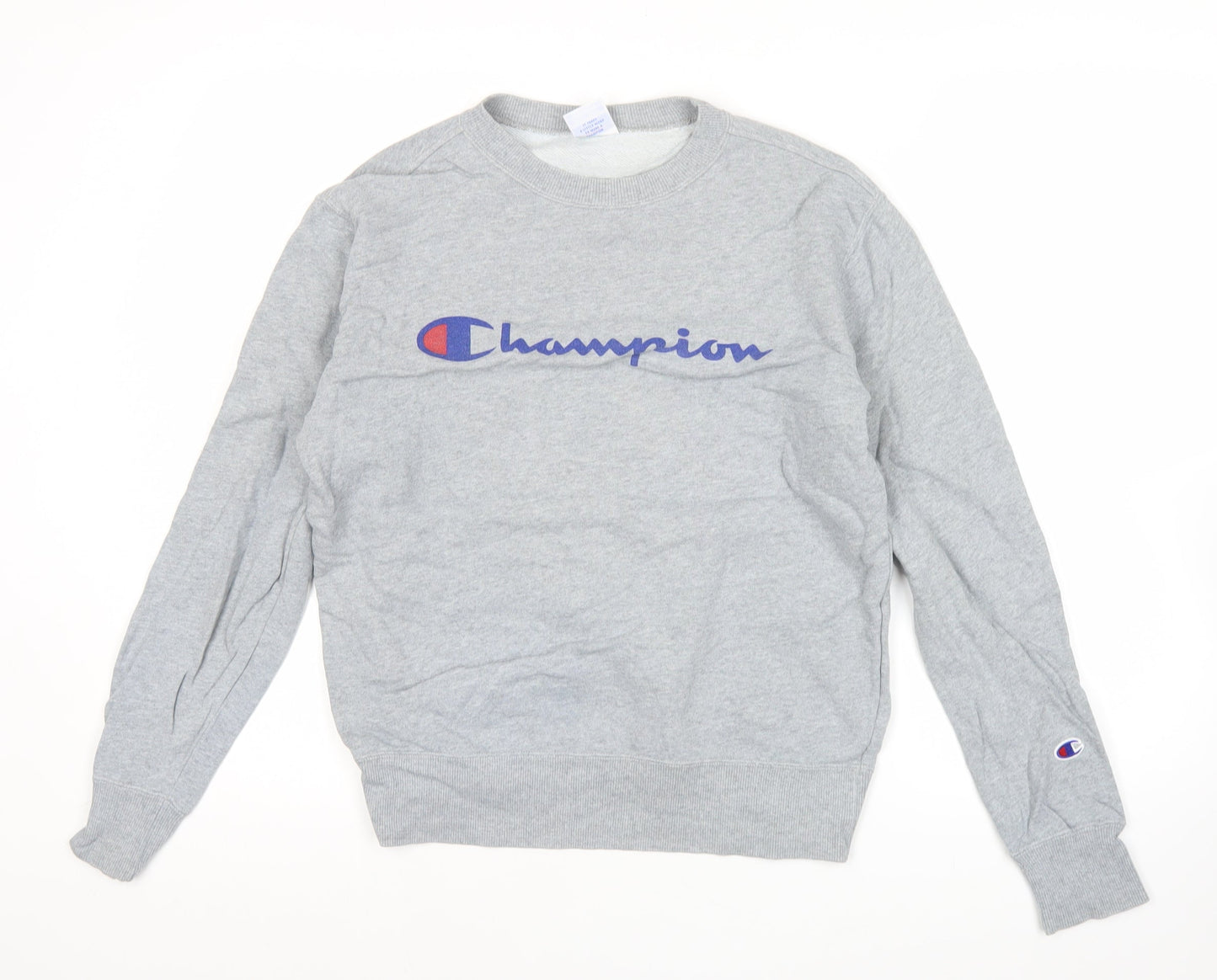 Mens UK Size M Champion Grey Pullover Sweatshirt
