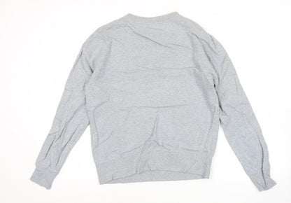 Mens UK Size M Champion Grey Pullover Sweatshirt