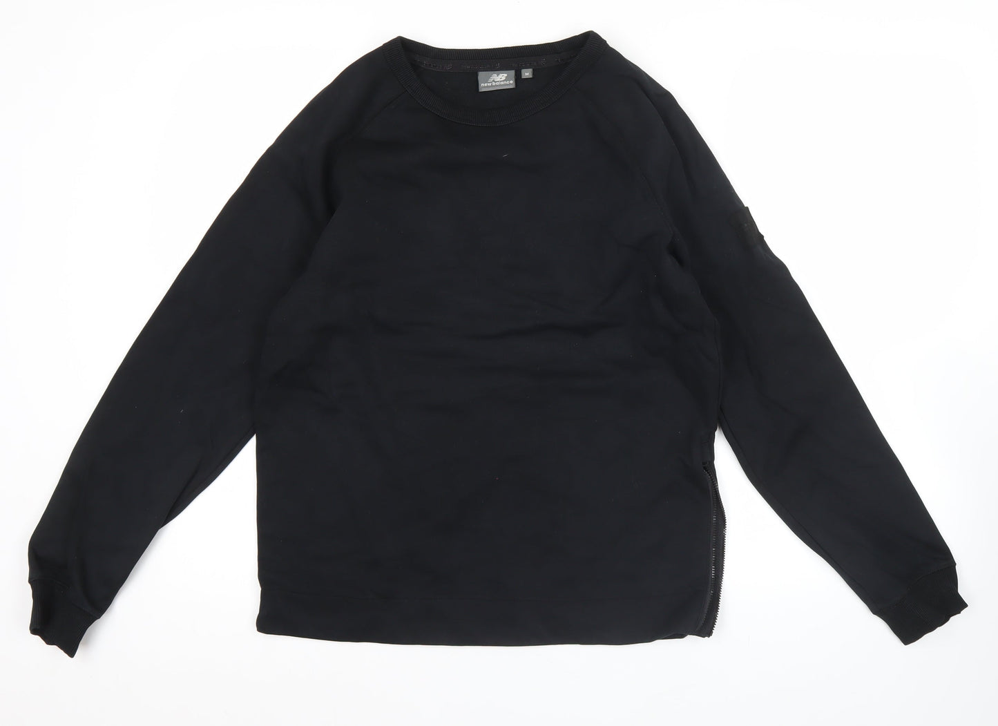 Mens UK Size M New Balance Black Pullover Sweatshirt