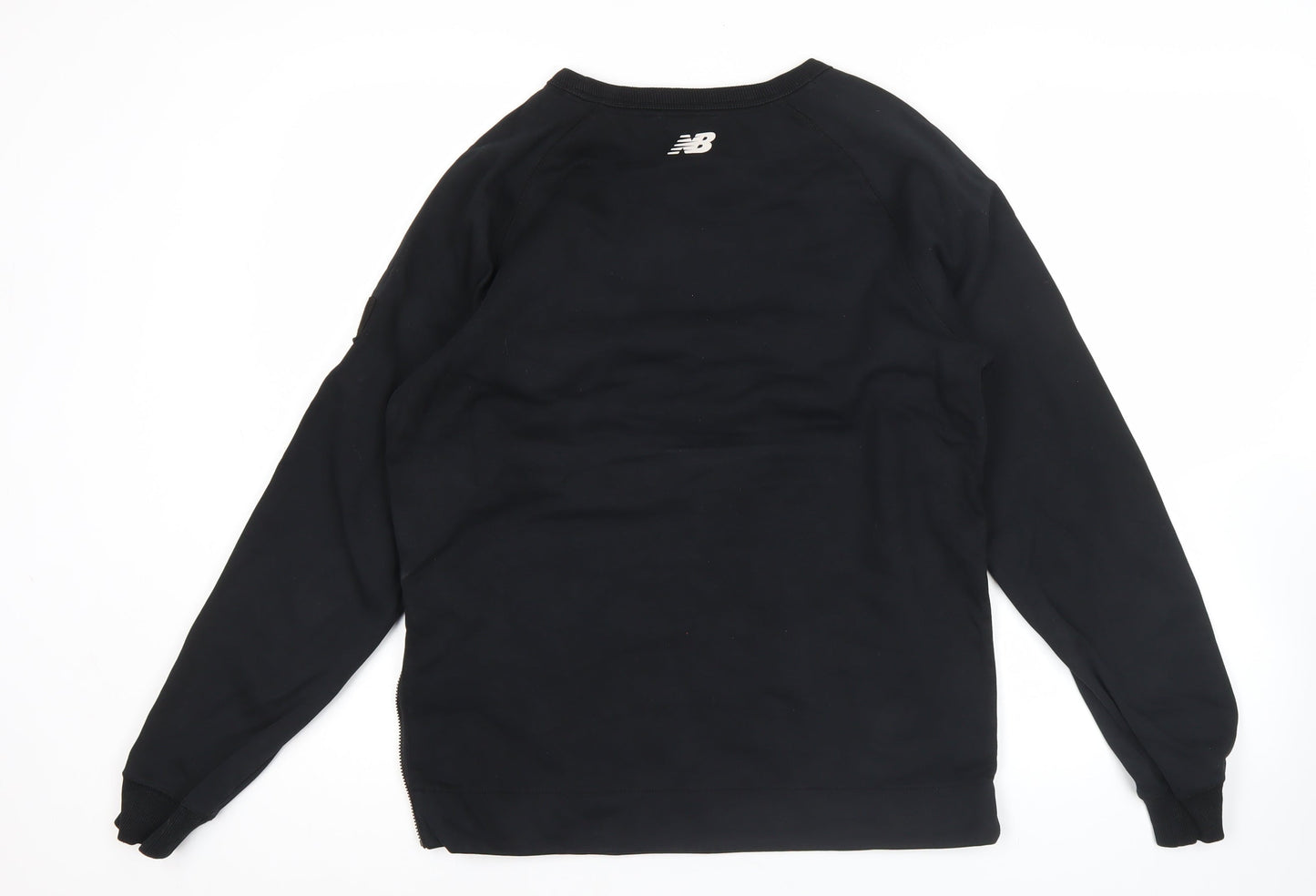 Mens UK Size M New Balance Black Pullover Sweatshirt