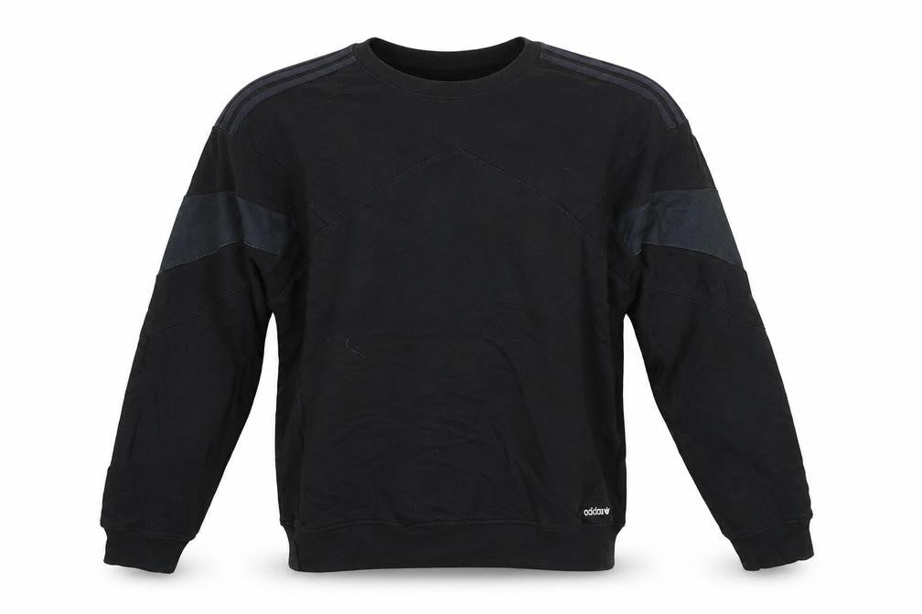 Mens UK Size L adidas Black Pullover Sweatshirt