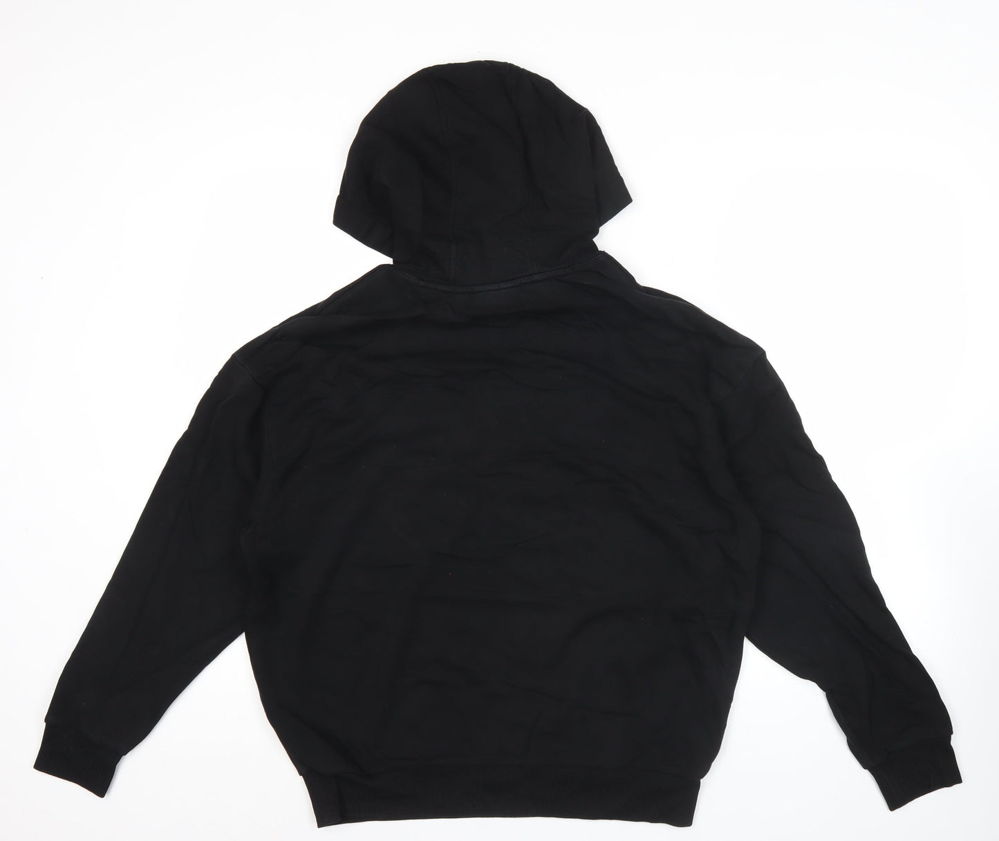 Mens UK Size S FILA Black Pullover Hoodie
