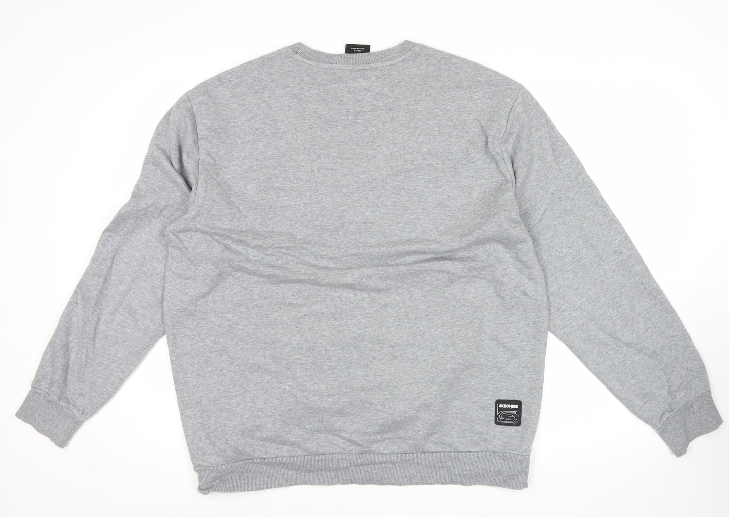 Mens UK Size M Skechers Grey Pullover Sweatshirt
