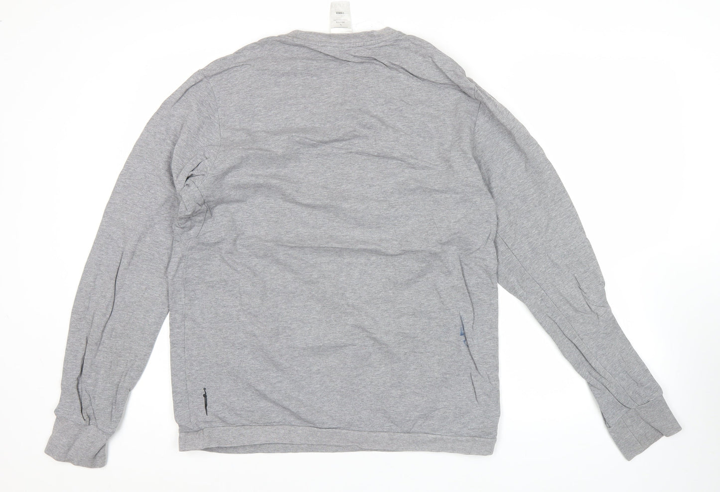 Mens UK Size L adidas Grey Pullover Sweatshirt