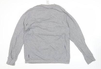 Mens UK Size L adidas Grey Pullover Sweatshirt