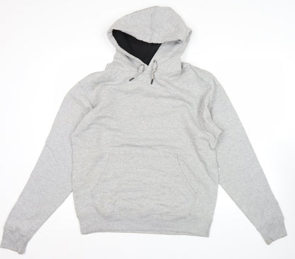 Mens UK Size M Champion Grey Pullover Hoodie
