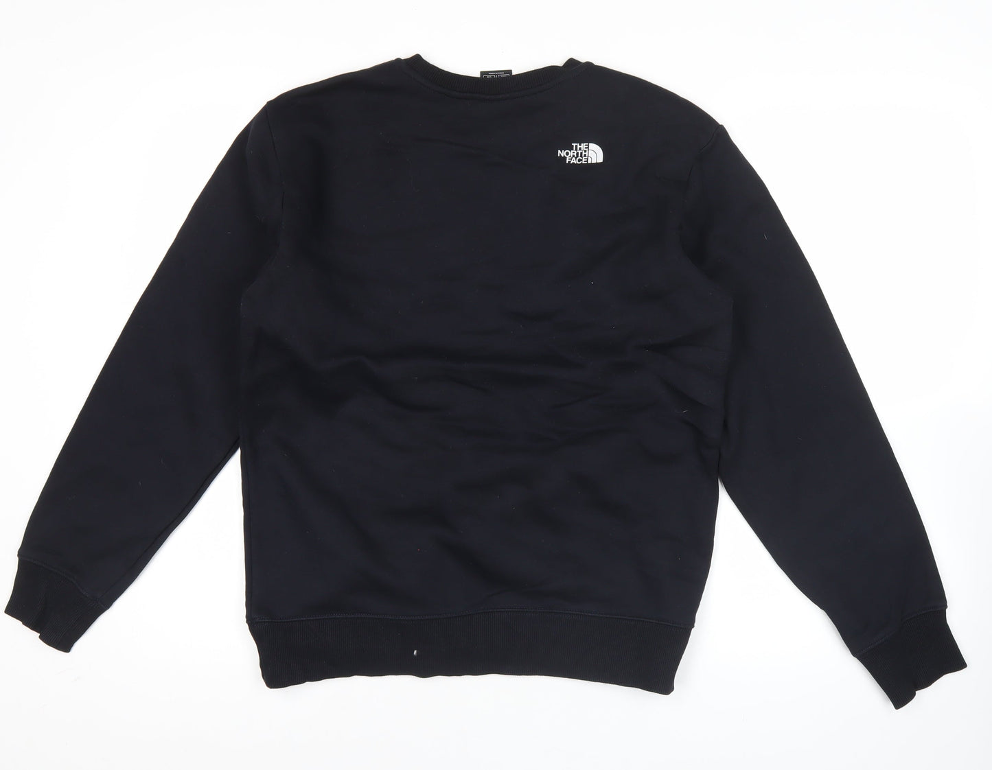 The North Face Mens Black XS Pullover Sweatshirt Logo Print