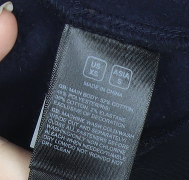 The North Face Mens Black XS Pullover Sweatshirt Logo Print