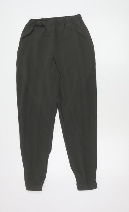 Marks and Spencer Women’s Green Size 6 Jogger Trousers Elastic Waist