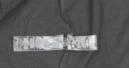 Marks & Spencer Women Black Size 6 Relaxed Fit Long Blazer