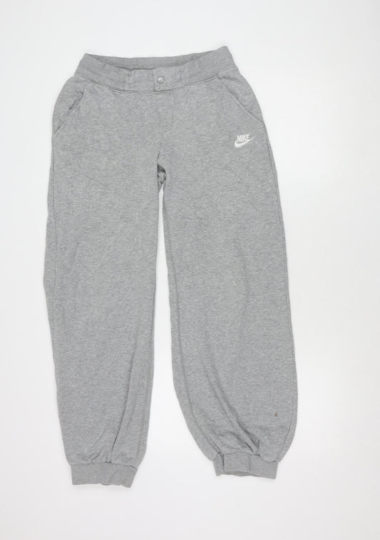 Nike Mens Grey S Sportswear Sweatpants Tapered Joggers