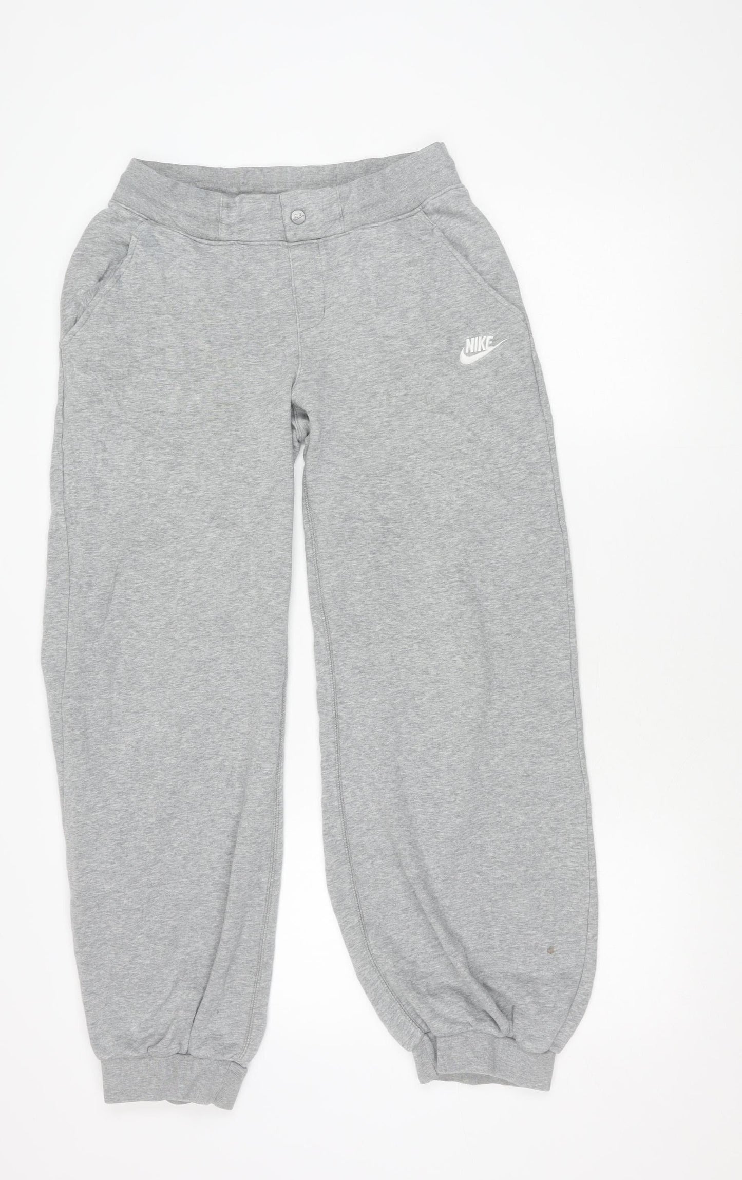 Nike Mens Grey S Sportswear Sweatpants Tapered Joggers