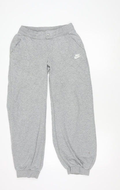 Nike Mens Grey S Sportswear Sweatpants Tapered Joggers