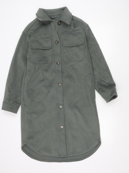 Womens UK Size S Marks and Spencer Green Basic Jacket