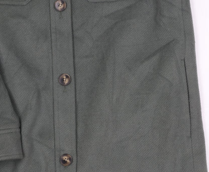 Womens UK Size S Marks and Spencer Green Basic Jacket
