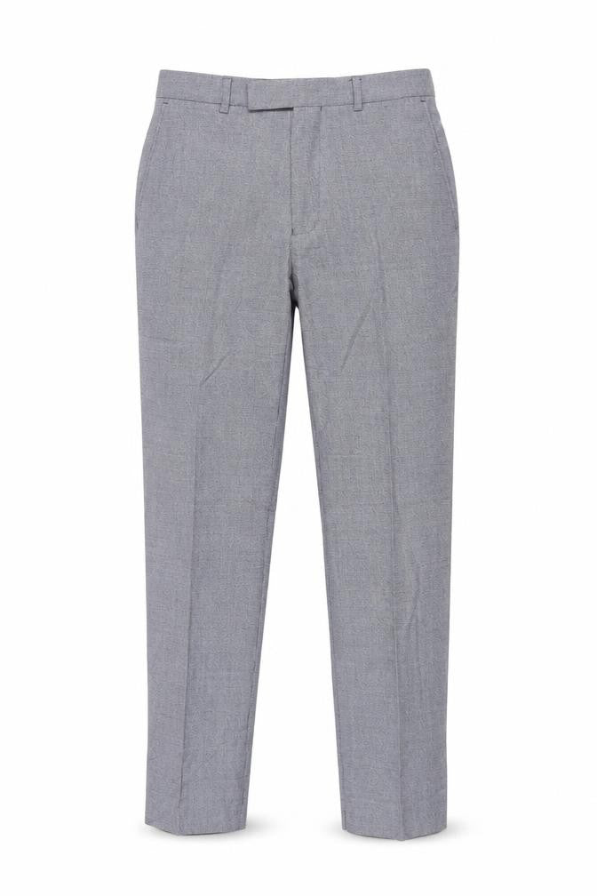 Mens UK Size M Marks and Spencer Regular Fit Dress Pants Grey Trousers
