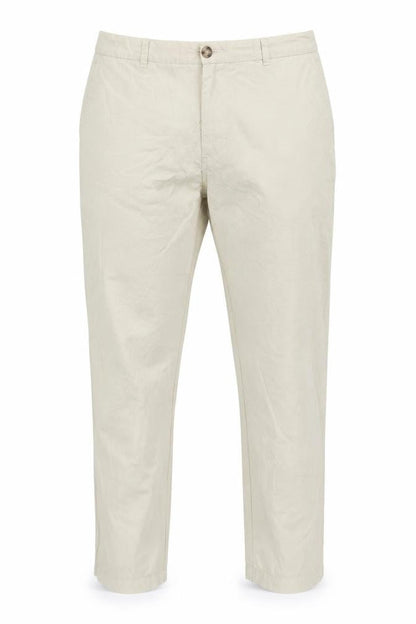 Mens UK Size 20 Marks and Spencer Regular Fit Chino Beige Trousers