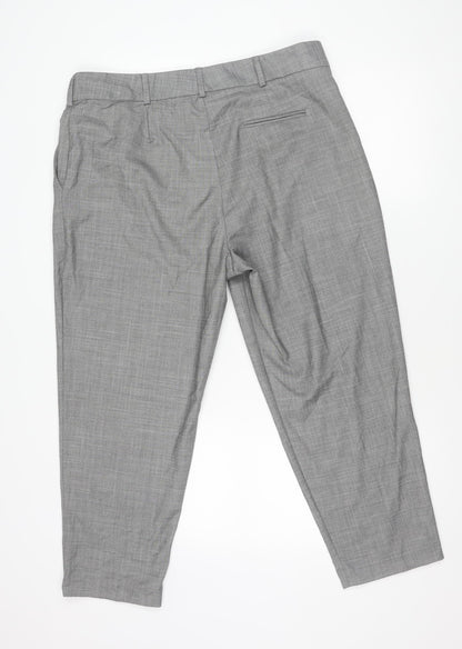 Marks and Spencer Men’s Grey 16 Regular Dress Pants Straight Leg