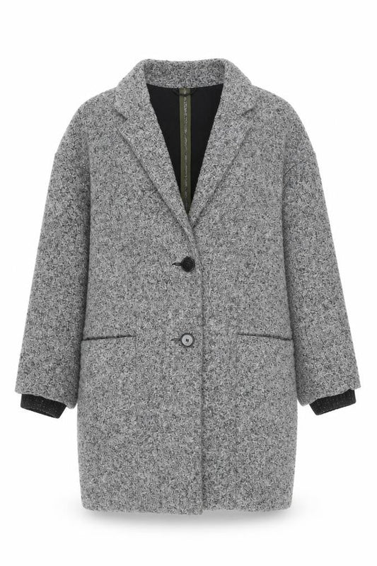 Womens UK Size S Topshop Grey Basic Jacket
