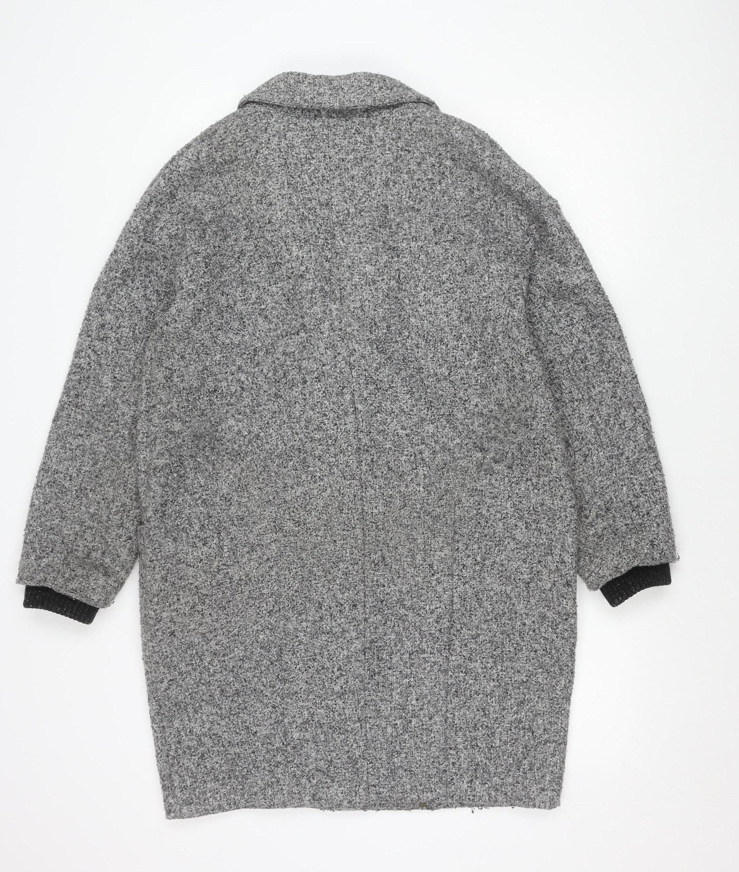Womens UK Size S Topshop Grey Basic Jacket