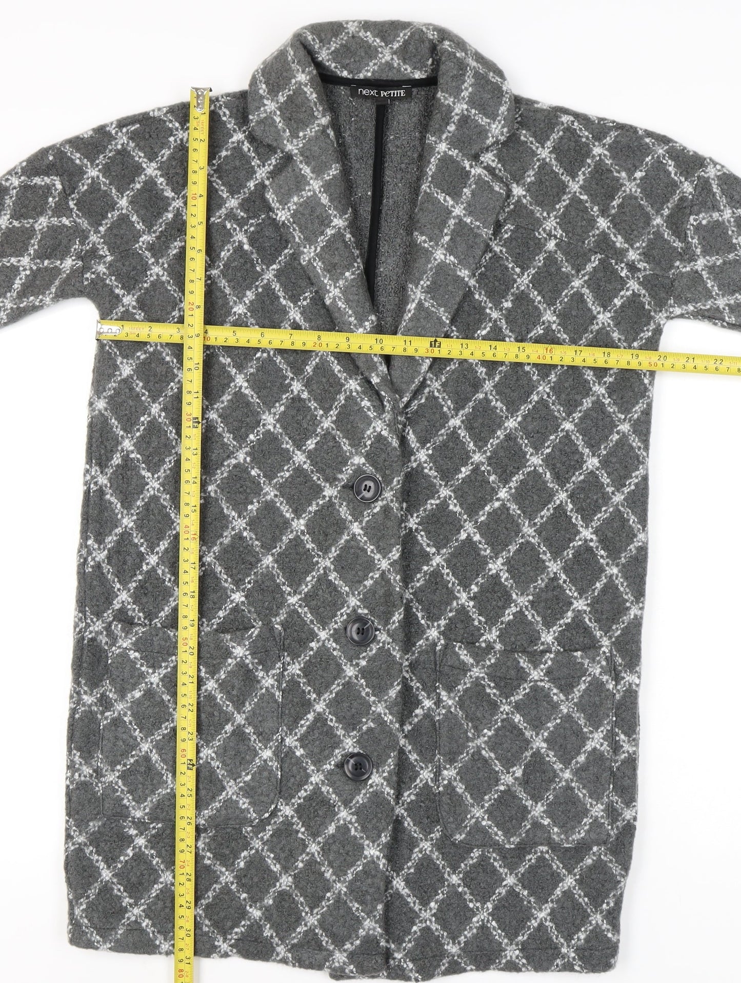 Womens UK Size 14 NEXT Grey Cardigan Jumper