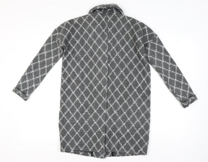 Womens UK Size 14 NEXT Grey Cardigan Jumper