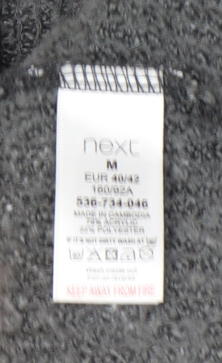 Womens UK Size 14 NEXT Grey Cardigan Jumper