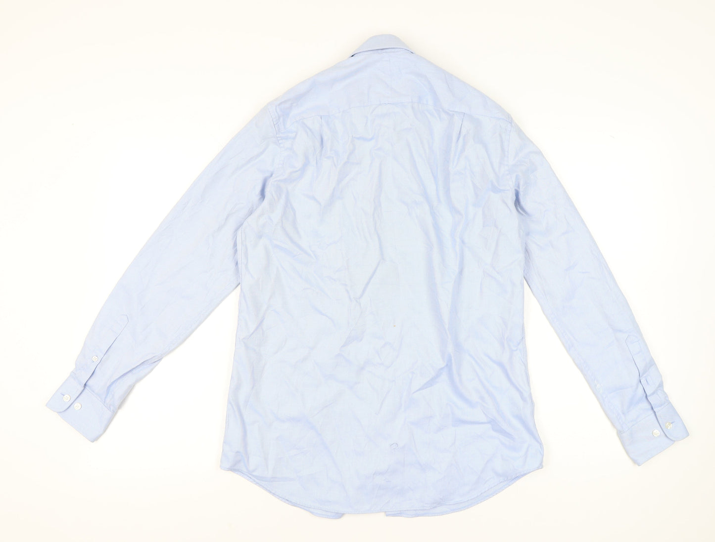 Mens UK Collar Size M NEXT Smart Blue  Dress Shirt