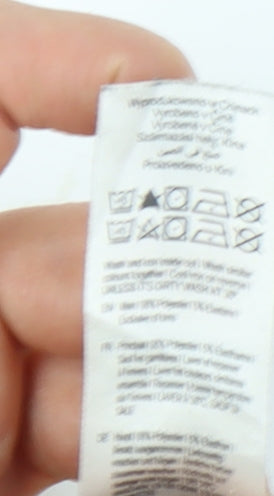 F&F Women Pink Jogger Trousers Size 8-10 Knit Elastic Waist