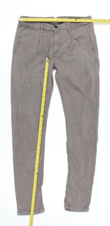 Sorbino Women’s Grey Chino Trousers Size 18 Straight Leg Stretch