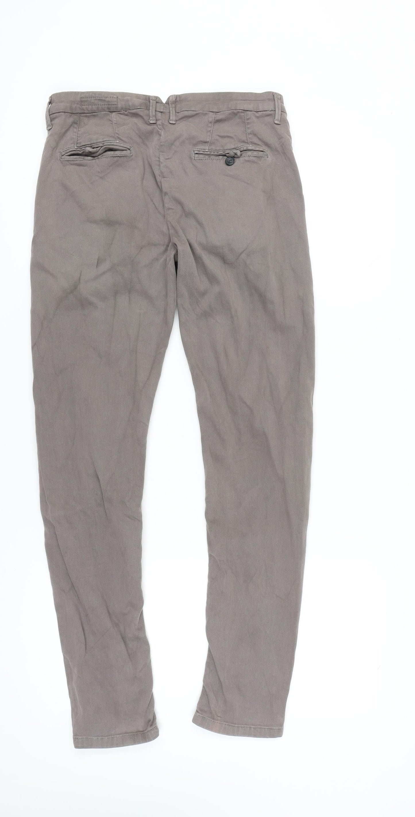 Sorbino Women’s Grey Chino Trousers Size 18 Straight Leg Stretch